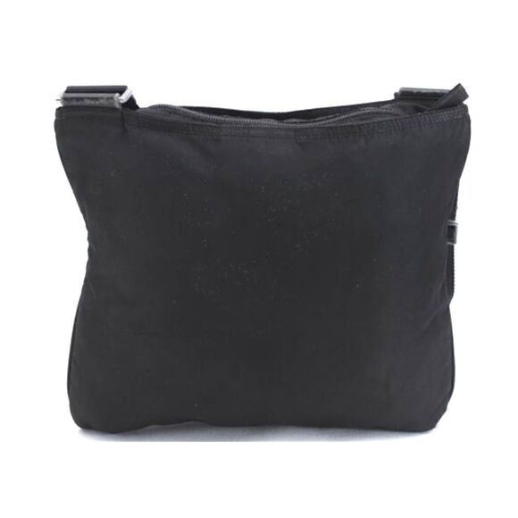PRADA Nylon Leather Crossbody Shoulder Bag 💼 Black #20 - Picture 4 of 15